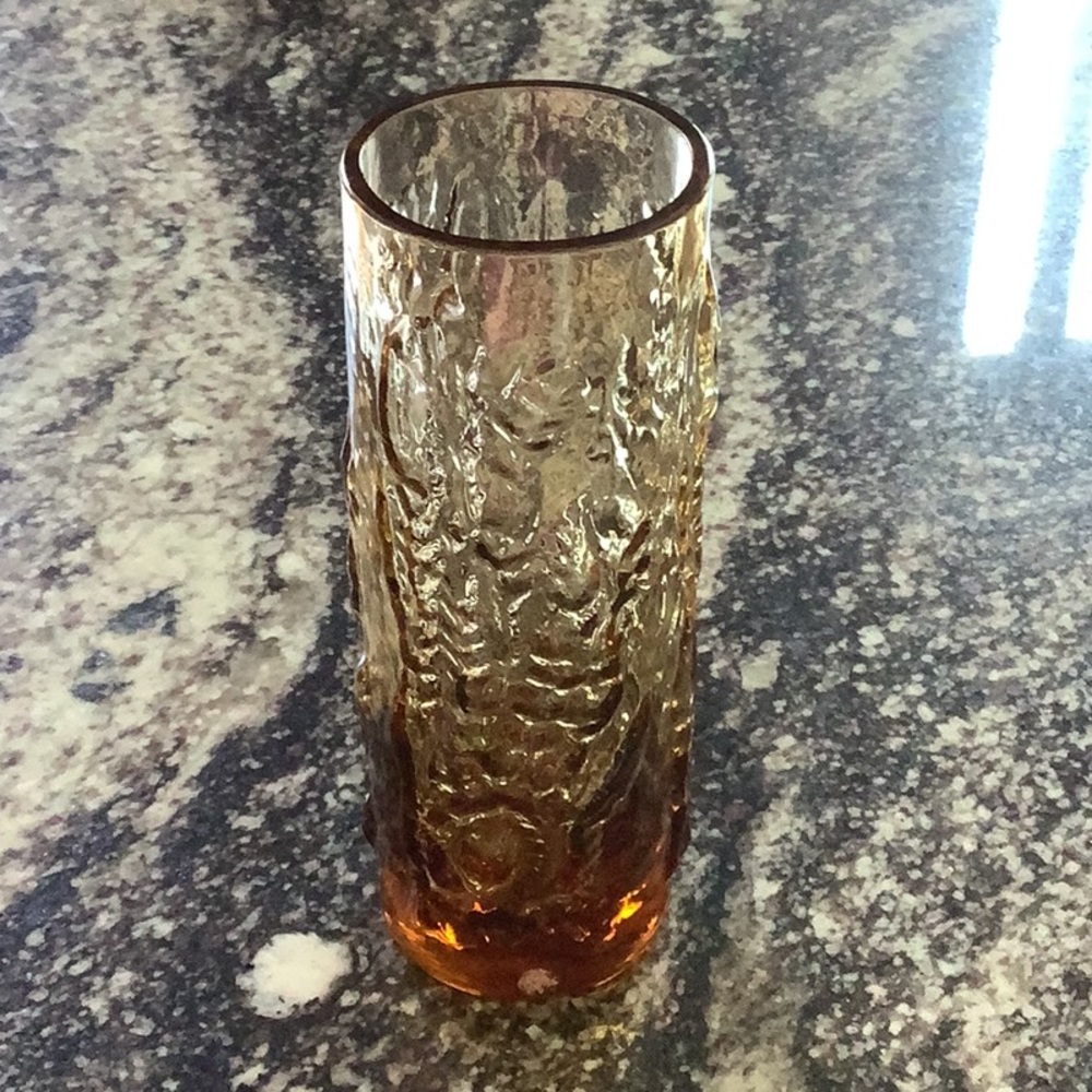 Amber Glass Vase - Eneryda Sweden